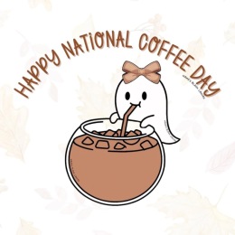 ghost by a punch bowl